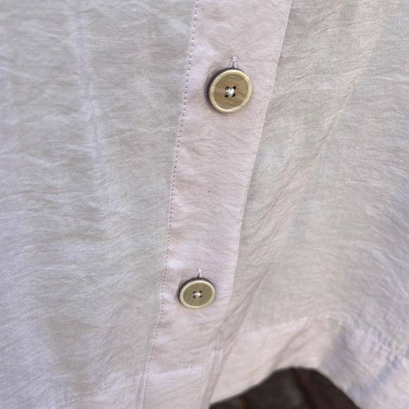 J. Jill silky Pale Orchid square neck button front blouse.  NWT - Picture 5 of 9